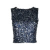 Poems Roma TOP PAILLETTES BLU